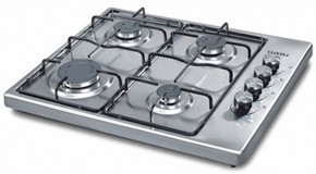 Luxell LX-420F Inox 4 Gözlü Doğalgazlı Set Üstü Inox Ocak