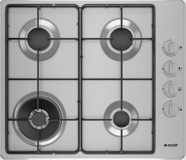 Arçelik SOMD D 611 EWI 4 Gözlü Paslanmaz Çelik Wok Gözlü Doğalgazlı Set Üstü Inox Ocak