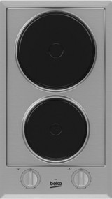 Beko BOE 302 I Paslanmaz Çelik 2 Gözlü Elektrikli Ankastre Inox Ocak