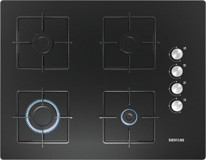 Siemens EO7C6PO12O Siyah Cam 4 Gözlü Doğalgazlı Ankastre Ocak