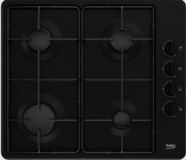 Beko BSOMD D 611ES Metal 4 Gözlü Doğalgazlı Set Üstü Siyah Ocak