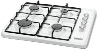 Gosso 3510 Emaye 4 Gözlü Doğalgazlı Set Üstü Beyaz Ocak