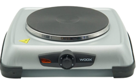 Woox W-2030 Emaye 1 Gözlü Elektrikli Set Üstü Inox Ocak