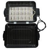 Avrasya Grill Teknor Ayaklı Kapaklı 1100 W Dumansız Döküm Elektrikli Izgara