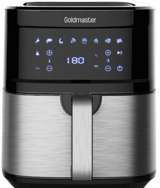 Goldmaster Smarty Cook GM-7486 Airfryer 7 lt Tek Hazneli Yağsız Sıcak Hava Fritözü Gümüş
