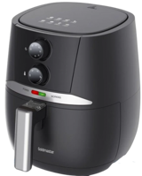 Goldmaster Hotfry GM-7468 Airfryer 4.3 lt Tek Hazneli Sıcak Hava Fritözü Siyah