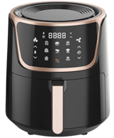 Xiaomi Upany XXL Airfryer 6.5 lt Tek Hazneli Yağsız Sıcak Hava Fritözü Siyah