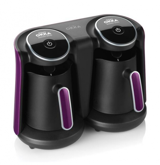 Arzum OKKA Minio Duo OK006 İki Hazneli 8 Fincan 880 W Mor Türk Kahvesi Makinesi