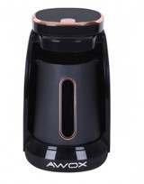 Awox Sparkling Tek Hazneli 4 Fincan 500 W Rosegold Türk Kahvesi Makinesi