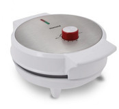 Homend Waffling 1350H Yuvarlak Tekli Tek Yönlü 1000 W Beyaz Waffle Makinesi