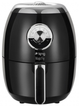 King Magicfry KYF-25 Airfryer 3.5 lt Tek Hazneli Sıcak Hava Fritözü Siyah