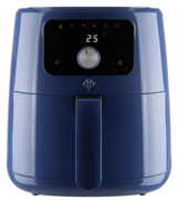 Trident TAFF400 Airfryer 6 lt Tek Hazneli Led Ekranlı Yağsız Sıcak Hava Fritözü Lacivert