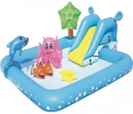 Bestway 53052 Kaydıraklı Gölgelikli Oturaklı 206 x 239 cm Dikdörtgen Şişme Havuz