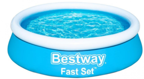 Bestway 57392 183 x 183 cm Yu Aile Boyulak Aile Boyu Şişme Havuz