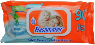 Freshmaker Aloe Vera Özlü Antibakteriyel 90 Yaprak Islak Mendil