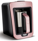 Fakir Kaave Steel Tek Hazneli 4 Fincan 735 W Rosegold Türk Kahvesi Makinesi