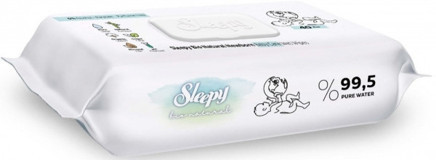 Sleepy Bio Natural Yenidoğan Antibakteriyel 40 Yaprak Islak Mendil