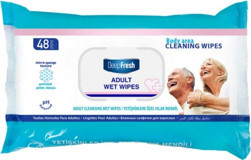 Deep Fresh Antibakteriyel 48 Yaprak Vücut Temizleme Mendili