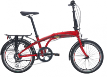 Carraro Flexi 108 20 Jant 8 Vites Katlanır Kırmızı