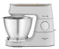 Kenwood Chef Baker KVC65.001WH 1200 W Hamur Yoğurmalı Çırpıcılı Beyaz Standlı Mikser