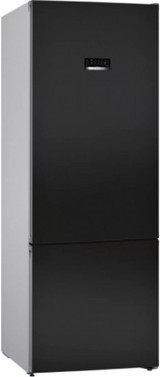Bosch KGN56VXF0N Çift Kapılı Statik F Enerji Sınıfı 508 lt Siyah Alttan Donduruculu Solo Kombi Tipi Buzdolabı