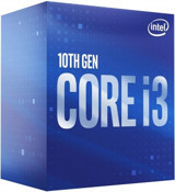 Intel i3 10100F 4 Çekirdekli 3.6 GHz 4.3 GHz Turbo Hız 6 MB Önbellek LGA1200 Soket Tipi İşlemci