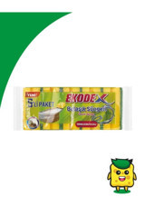 Ekodex Oluklu Bulaşık Süngeri 5'li