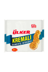 Ülker Kremalı Sandviç Kremalı Bisküvi 4x76 gr