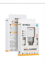 Syrox Type C Kablolu 2.6 Amper Hızlı Şarj Muadil Şarj Aleti Beyaz