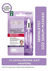 L'Oreal Paris Revitalift Filler Göz Çevresi Kağıt Maske Tekli