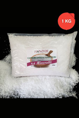 Hanzade Bitkisel İyotlu Kristal Kaya Tuzu Paket 1 kg