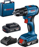 Bosch GSR 185-Li 18 V 2.0 Ah Kömürsüz Darbeli Akülü Vidalama Makinesi + Akülü Çantalı Set