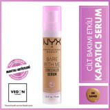 Nyx Makeup With Me 08 Sand Nemlendiricili Göz Altı ve Yüz Likit Serum Kapatıcı