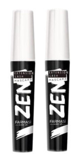 Farmasi Zen Hacim Veren Siyah Maskara 2 adet