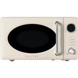 Vestel MD 20 YD Retro Bej 20 lt Yok Solo Mikrodalga Fırın