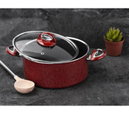 Taç Titan 30 cm Granit Derin Tencere