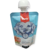 Wanpy Tasty Meat Paste Havuçlu-Tavuklu Yaş Köpek Maması 90 gr