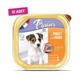 Plaisir Tavuklu Yavru Yaş Köpek Maması 150 gr 12'li