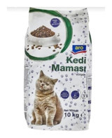 Aro Kuzu Etli-Pirinç Yetişkin Kuru Kedi Maması 10 kg