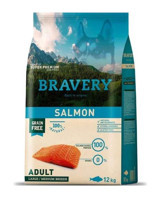 Bravery Somon Büyük ve Orta Irk Yetişkin Köpek Maması 12 kg