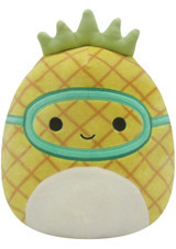 Squishmallows Maskeli Ananas Maui 20 cm Peluş Oyuncak