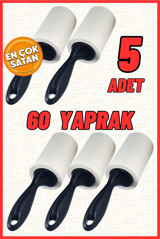 Ae Market Tüy Toplama Rulosu 5'li Yedek Başlık