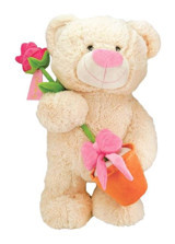 Neco Plush Saksılı Aşık Ayı 55 cm Peluş Oyuncak