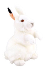 Animals Of The World Beyaz Tavşan 28 cm Peluş Oyuncak