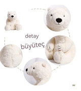 Oloey Sevimli Simülasyon Kutup Ayı 35 cm Peluş Oyuncak
