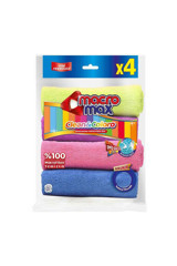 Macromax Mikrofiber Temizlik Bezi 4'lü