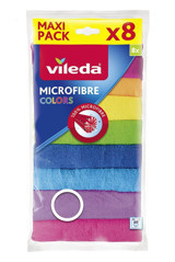 Vileda Colors Mikrofiber Temizlik Bezi 8'li