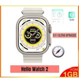 Mega Aksesuar Hello Watch 2 Ultra Akıllı Saat Krem