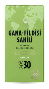 Kahve Dünyası Gana Sütlü Çikolata 100 gr