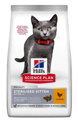 Hill's Sterilised Tavuk Aromalı Yavru Kuru Kedi Maması 1.5 kg
